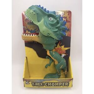 Dinosaur World T-Rex Chomper Toy Ages8+ Light & Sounds Pull Trigger To Activate